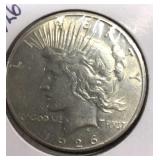 1926 Peace Silver Dollar