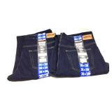 (2 Pairs) 36x30 Men’s Denim Jeans