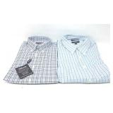 (2) LG Kirkland Signature Mens Dress Shirts