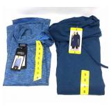 2 Women’s Small Lounge Comfort Style Shirts