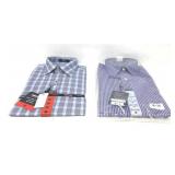 2 Kirkland Signature Mens Dress Shirts (sz-M)