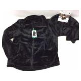 Women’s XL Fleece Jacket, Scarf, & Hat Set