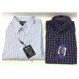 2 Large BC Clothing Expedition Dress Shirts