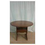 Small Round Convertible Table to Chair