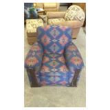 Southwestern Ranch Style Lounge Chair