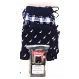 Men’s Medium Pajama Pants & Boxer Briefs