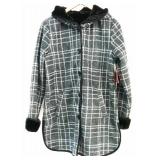 Med Ladies Ike Behar Hooded Jacket