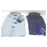 (2) LG Mens Dress Shirts- Kirkland/BC Clothing