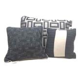 3 Throw Pillows