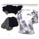 XL Women Fleece Pajama Set & Socks