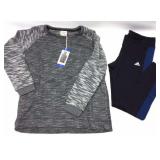 LG Women’s Adidas Yoga Pants & Champion Shirt