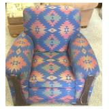Southwestern Ranch Style Lounge Chair