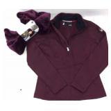 Sm Women’s Spyder Cable Sweater/Hat/Scarf