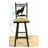 Bar Stool w/ Coyote