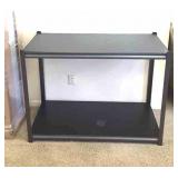 Black Storage Shelf