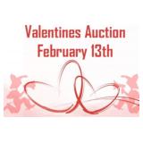 Valentines Auction February 13th