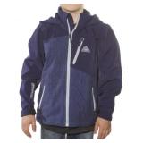 (s) Snozu Softshell Hooded Jacket for Boys Navy