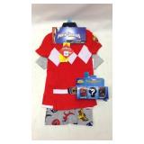 Boys 4T Pajama Set & Super Heros Figures