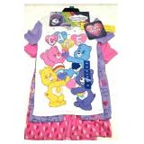 Girls 6X Care Bear Sleep Set