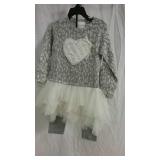 Girls  4T, Dress and Legging