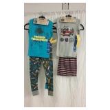 Boys Size 7 - 3 Piece PJ Sets - 2 sets