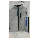 Large Ladies Andrew Marc Quilted Vest/Scarf