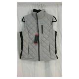 Medium Ladies Andrew Marc Quilted Vest/Scarf