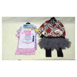 Girls Size 6x Dress Set and Pajama Set