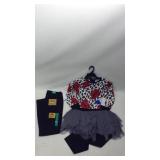 Girls Size 7/8 Dress and Pants Set