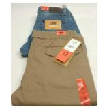 Boys Size 12 Lee Jeans - 2 Pair