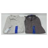 2 Mens Dress Shirts (sz-L)