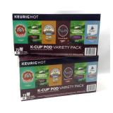 Two 72ct Packages of K-Cup Pod Variety Pack