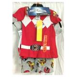 Boys 2T Power Rangers Sleepware Set