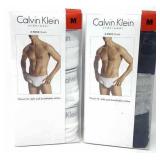 6 Pair Calvin Klein Mens Briefs (sz-M)