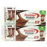 Premier Protein Drinks, Protein Bars