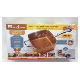 Copper Chef 9.5" Deep Dish Square Pan