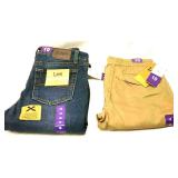 (2) Pairs Boys Size 10 Lee Jeans