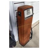 Vintage Gasboy gas pump stand