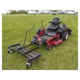 Toro Timecutter zero turn w/bagger and thatcher