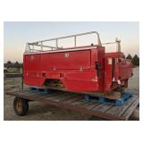 Stellar Fiberglass service truck body w/Tommy lift