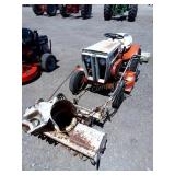 Sears 10XL Garden Tractor w/ Snow Blower and Deck