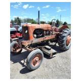 WD 45 Allis Chalmers Tractor w/Woods Belly Mower