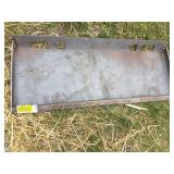 Weld on Skid Loader Quick Attach Plate
