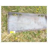 Weld on Skid Loader Quick Attach Plate