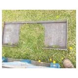 Weld on Skid Loader Quick Attach Plate