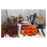 Autumn Decor & Orange Bulbs