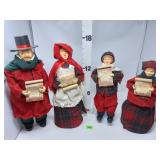 Family of Christmas Carolers