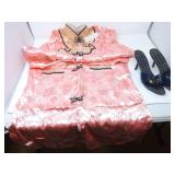 Vietnamese Kimono & Slippers