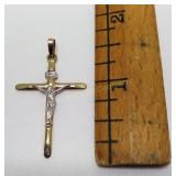 10K Yellow Gold Crucifix