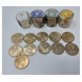 (36) Uncirculated Presidential Coins & (11)